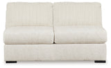 Chessington 4-Piece Sectional and Oversized Accent Ottoman