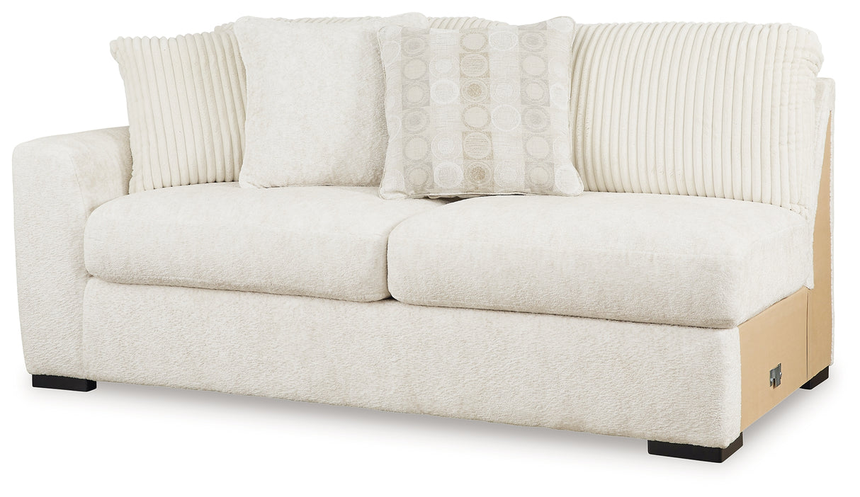 Chessington 3-Piece Sectional with Ottoman (Right-Arm Facing Corner Chaise, Left-Arm Facing Sofa, Oversized Accent Ottoman)