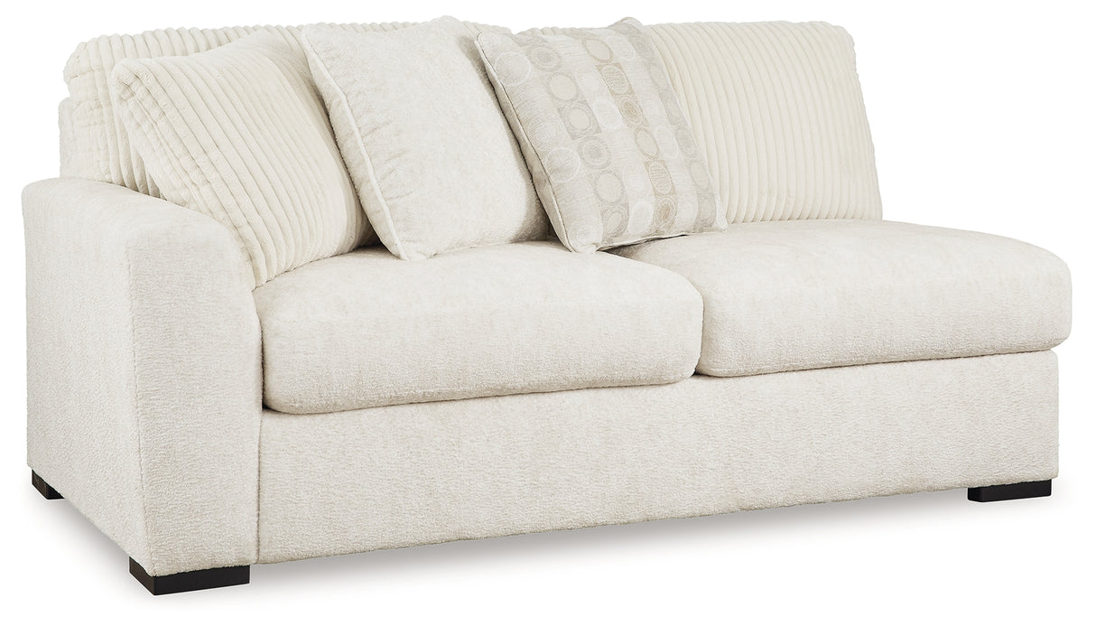 Chessington 4-Piece Sectional and Oversized Accent Ottoman