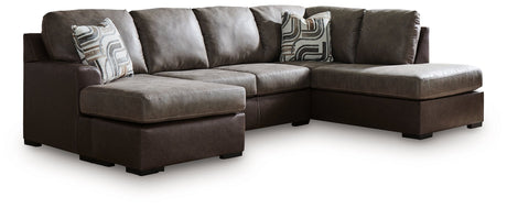 Castille Way Sleeper Sectional with Chaise (Configuration: 2-Piece (Right-Arm Facing Corner Chaise, Left-Arm Facing Queen Sofa Chaise Sleeper))