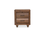 Brooklyn Walk - 2-Drawer Nightstand - Burnt Umber