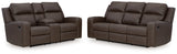 Lavenhorne 2-Piece Sofa and Loveseat (Reclining Sofa with Drop Down Table, Reclining Loveseat with Console)