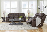 Lavenhorne 2-Piece Sofa and Loveseat (Reclining Sofa with Drop Down Table, Reclining Loveseat with Console)