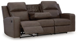 Lavenhorne 3-Piece Sofa, Loveseat and Recliner (Reclining Sofa with Drop Down Table, Reclining Loveseat with Console, Recliner)