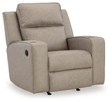 Lavenhorne 3-Piece Sofa, Loveseat and Recliner (Reclining Sofa with Drop Down Table, Reclining Loveseat with Console, Recliner)
