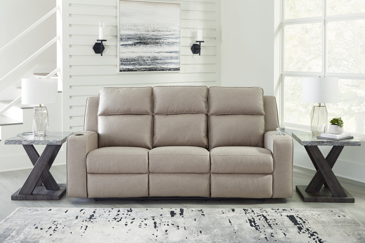 Lavenhorne 3-Piece Sofa, Loveseat and Recliner (Reclining Sofa with Drop Down Table, Reclining Loveseat with Console, Recliner)