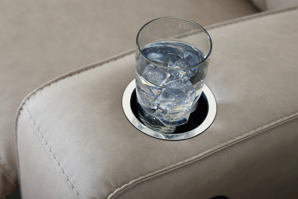 Lavenhorne 3-Piece Sofa, Loveseat and Recliner (Reclining Sofa with Drop Down Table, Reclining Loveseat with Console, Recliner)