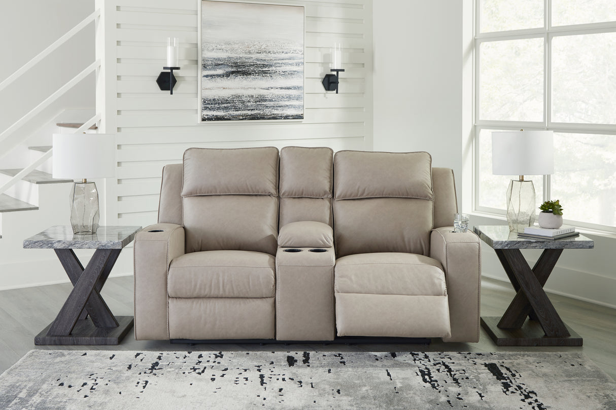 Lavenhorne 3-Piece Sofa, Loveseat and Recliner (Reclining Sofa with Drop Down Table, Reclining Loveseat with Console, Recliner)