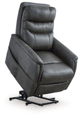 Strawbill Power Lift Recliner (Color: Shadow)
