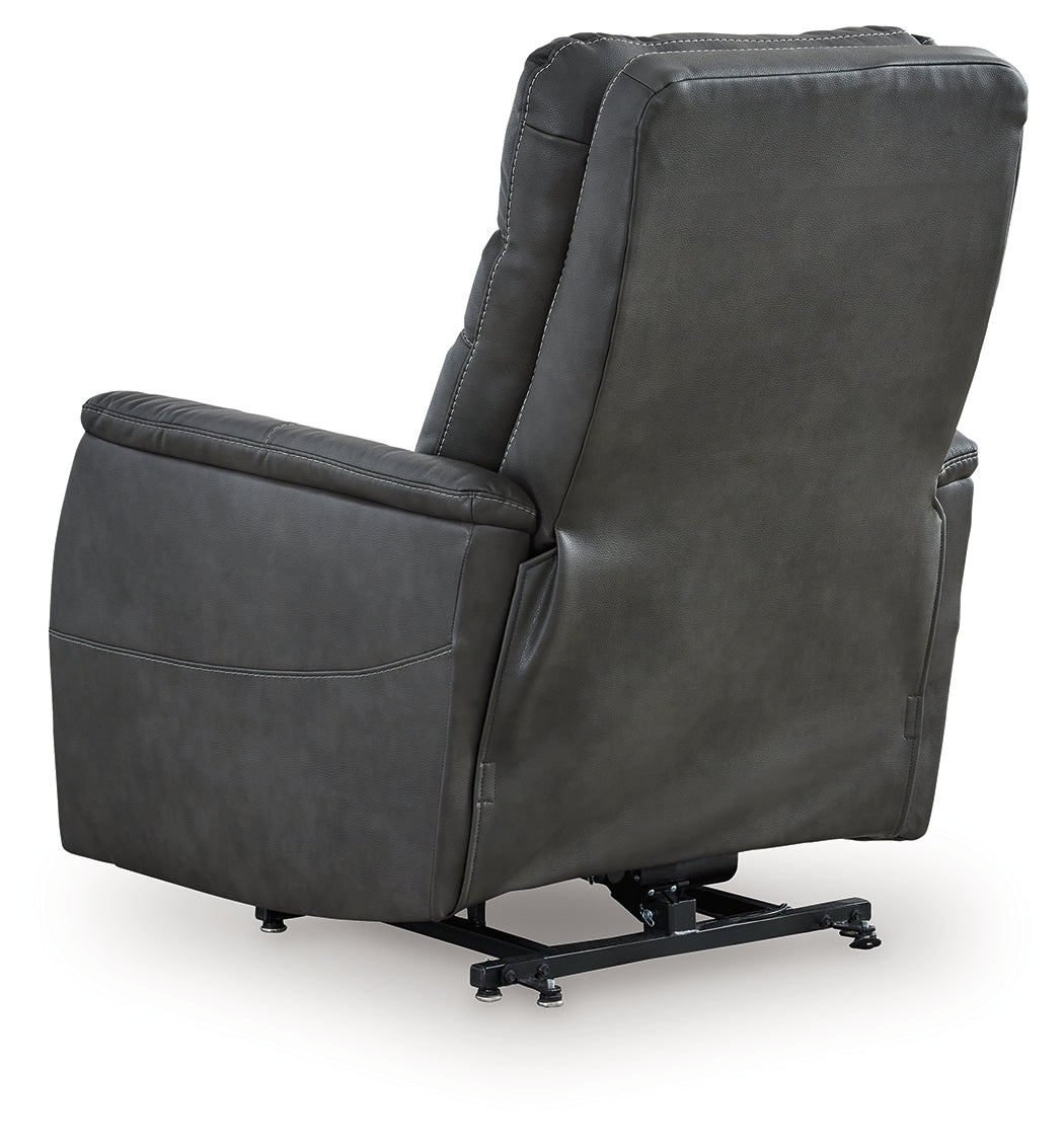 Strawbill Power Lift Recliner (Color: Shadow)
