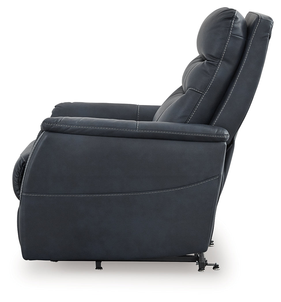 Strawbill Power Lift Recliner (Color: Sapphire)