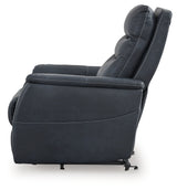 Strawbill Power Lift Recliner (Color: Sapphire)