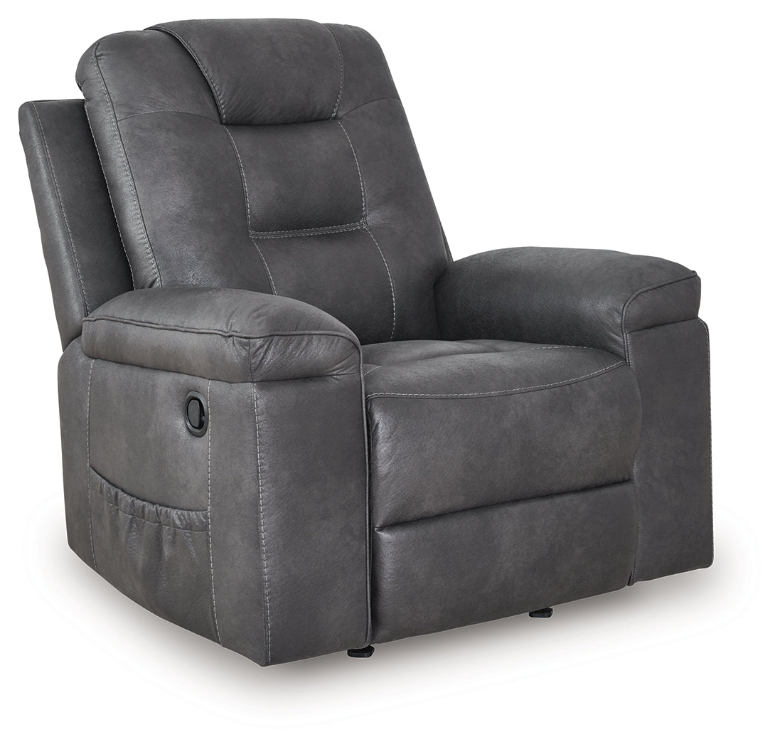 Stockworth Recliner (Color: Granite)