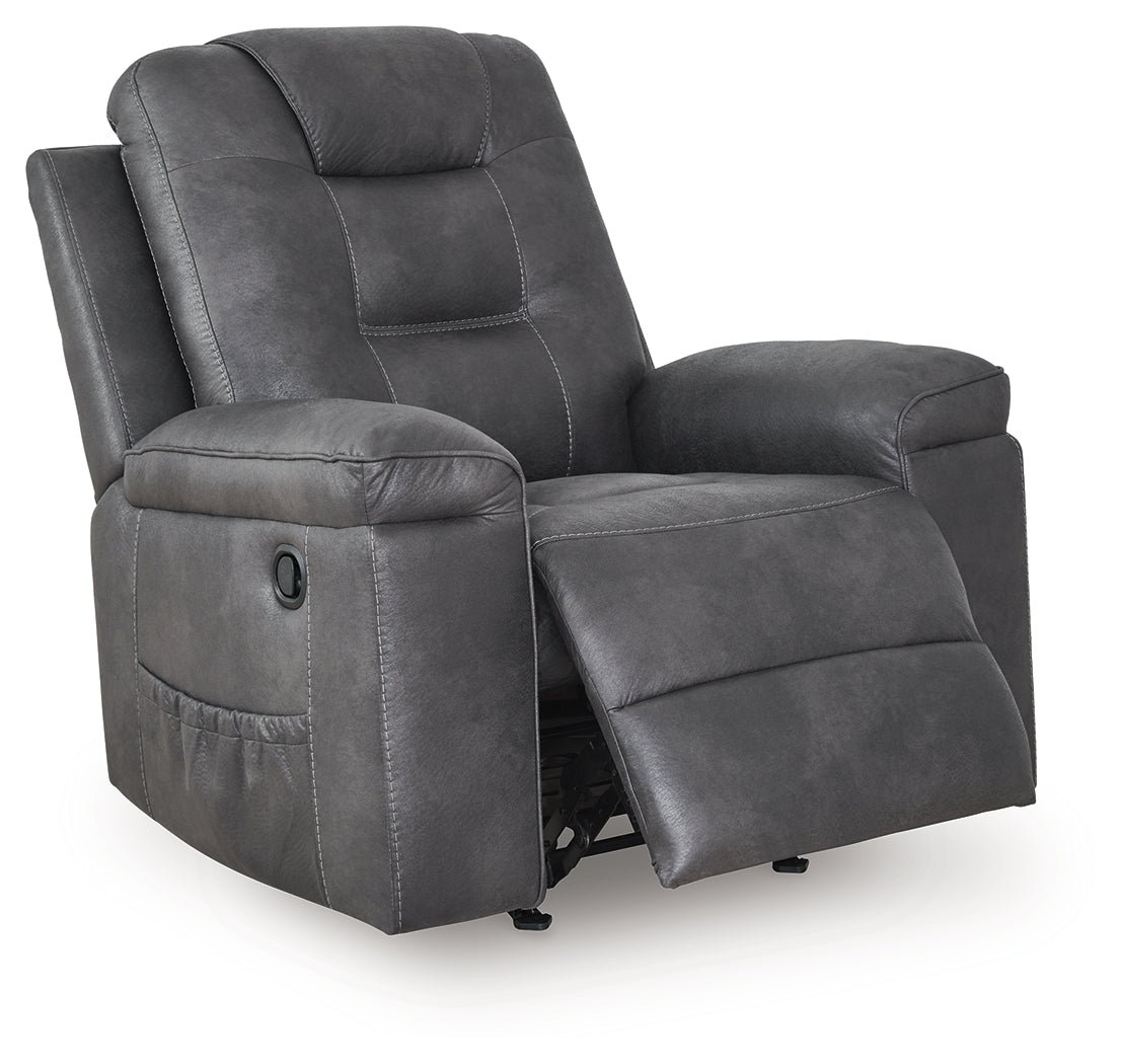 Stockworth Recliner (Color: Granite)