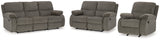 Scranto 3-Piece Sofa, Loveseat and Recliner (Reclining Sofa, Reclining Loveseat, Recliner)