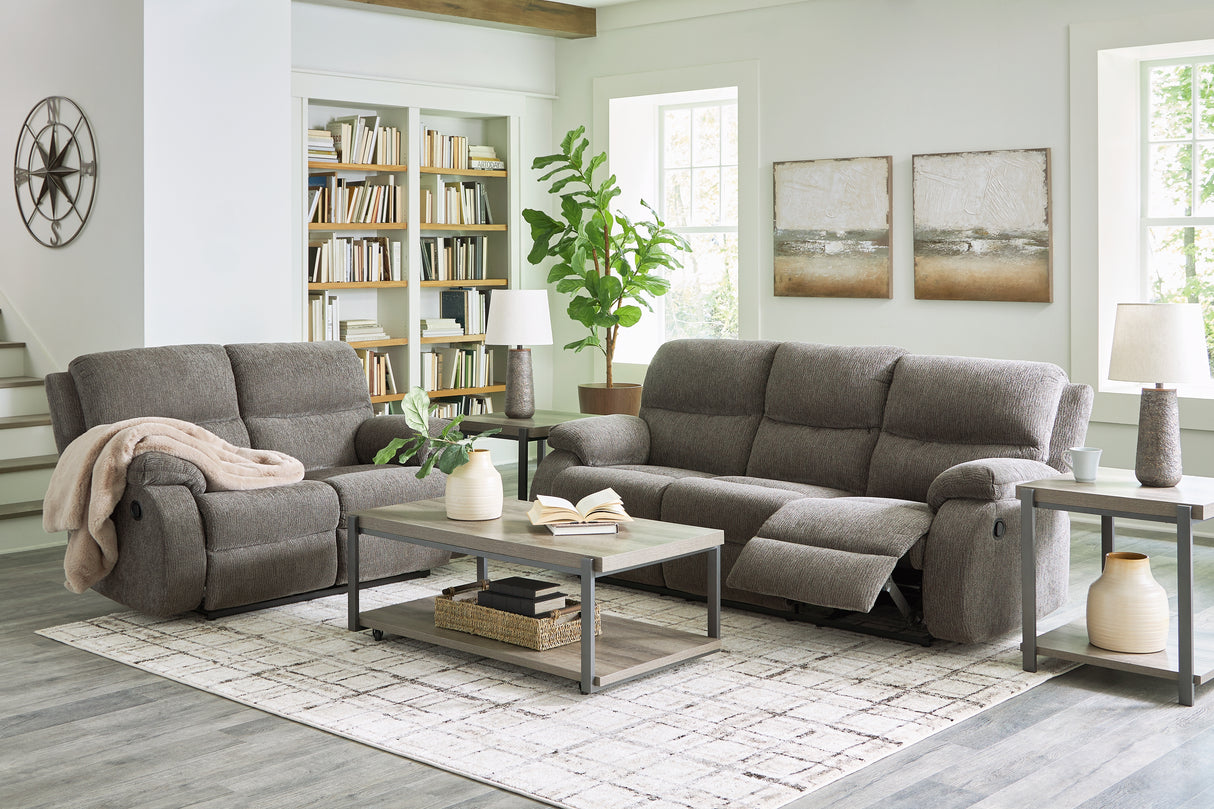 Scranto 2-Piece Sofa and Loveseat (Reclining Sofa, Reclining Loveseat)