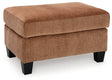 Amity Bay Ottoman (Color: Clay)