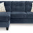 Amity Bay Sofa Chaise (Color: Ink)