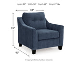 Amity Bay 3-Piece Sofa Chaise, Chair, and Ottoman (Sofa Chaise, Chair, Ottoman)
