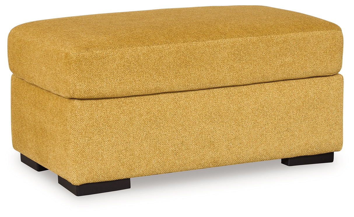 Keerwick Ottoman (Color: Sunflower)