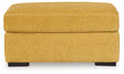 Keerwick Ottoman (Color: Sunflower)