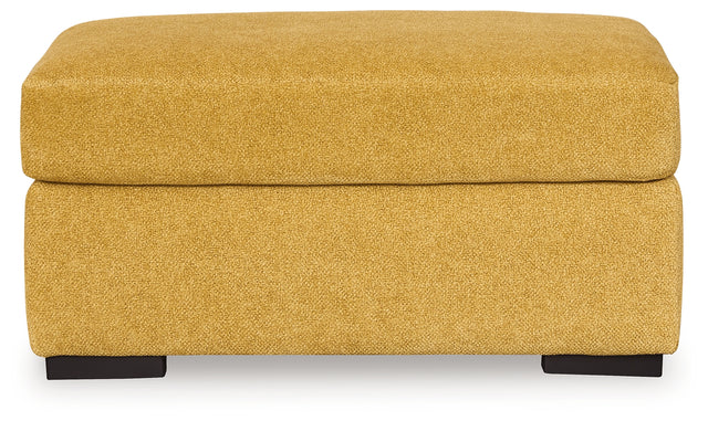 Keerwick Ottoman (Color: Sunflower)