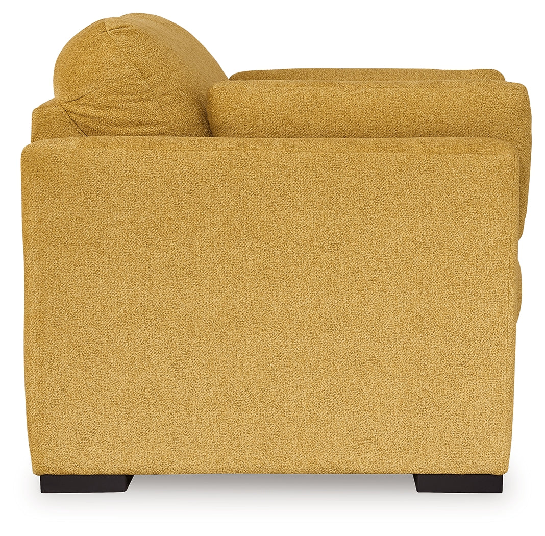 Keerwick Oversized Chair (Color: Sunflower)