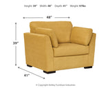 Keerwick 4-Piece Sofa, Loveseat, Chair and Ottoman (Sofa, Loveseat, Oversized Chair, Ottoman)