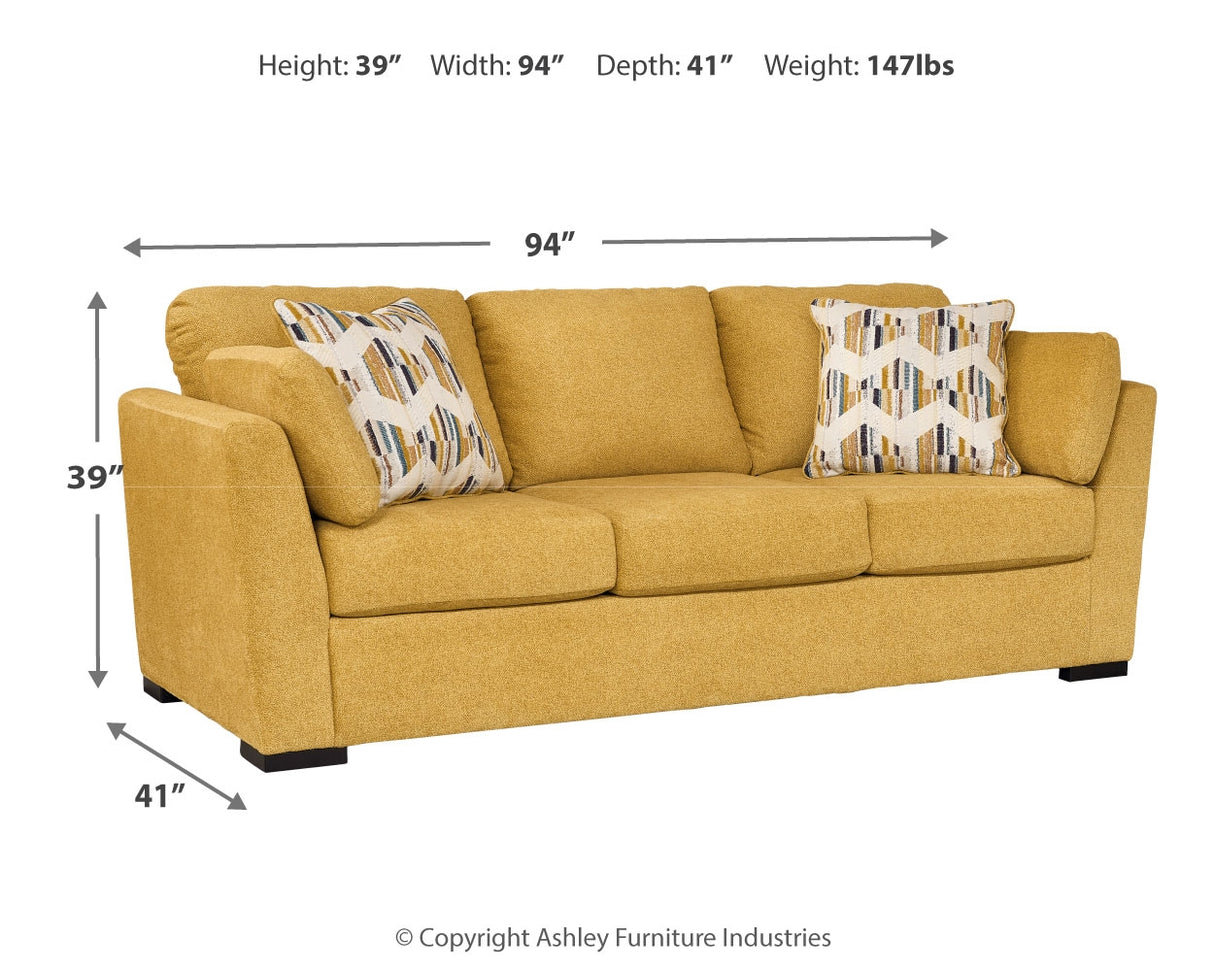 Keerwick 4-Piece Sofa, Loveseat, Chair and Ottoman (Sofa, Loveseat, Oversized Chair, Ottoman)