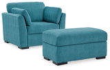 Keerwick 4-Piece Sofa, Loveseat, Chair and Ottoman (Sofa, Loveseat, Oversized Chair, Ottoman)