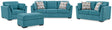 Keerwick 4-Piece Sofa, Loveseat, Chair and Ottoman (Sofa, Loveseat, Oversized Chair, Ottoman)