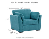 Keerwick 4-Piece Sofa, Loveseat, Chair and Ottoman (Sofa, Loveseat, Oversized Chair, Ottoman)