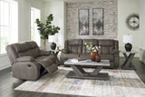 First Base 2-Piece Sofa and Loveseat (Reclining Sofa, Reclining Loveseat)