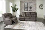 First Base 2-Piece Sofa and Loveseat (Reclining Sofa, Reclining Loveseat)