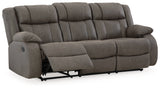 First Base 3-Piece Sofa, Loveseat and Recliner (Reclining Sofa, Reclining Loveseat, Recliner)