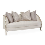 Malibu Crest - Loveseat - Cloud White/Chardonnay