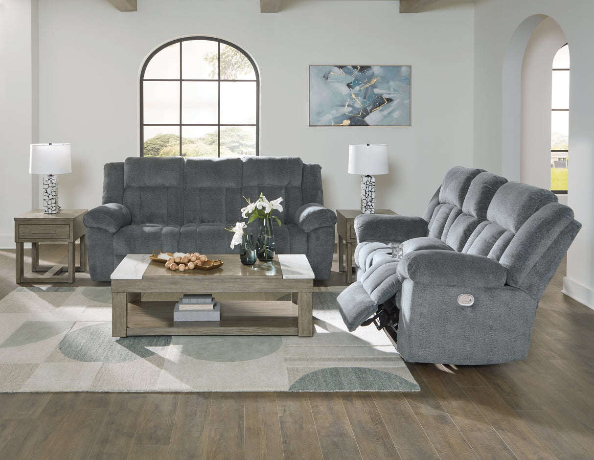 Tip-Off 2-Piece Sofa and Loveseat (Power Reclining Sofa, Power Reclining Loveseat)
