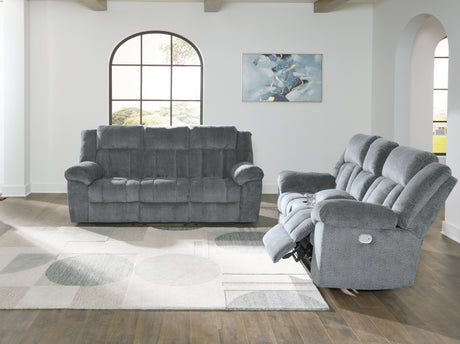 Tip-Off 2-Piece Sofa and Loveseat (Power Reclining Sofa, Power Reclining Loveseat)