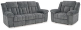 Tip-Off Power Reclining Sofa and Recliner