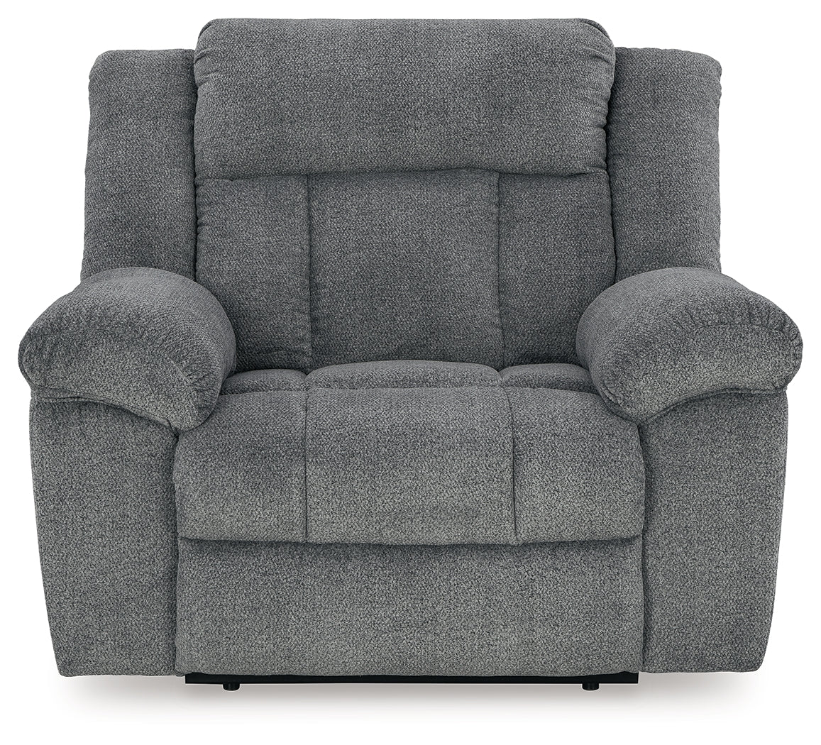 Tip-Off Power Reclining Sofa and Recliner