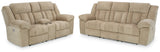 Tip-Off 2-Piece Sofa and Loveseat (Power Reclining Sofa, Power Reclining Loveseat)