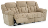 Tip-Off Power Reclining Sofa (Color: Wheat)
