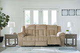 Tip-Off Power Reclining Sofa (Color: Wheat)