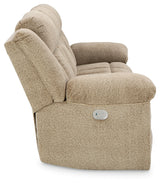 Tip-Off Power Reclining Sofa (Color: Wheat)