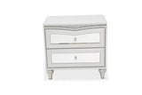 Melrose Plaza - Upholstered Nightstand - Dove