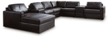 ModMax II 8-Piece Sectional with Chaise and Storage Consoles (Configuration: 8-Piece (ModMax II Left-Arm Facing Corner Chaise, ModMax II Armless Chair, ModMax II Armless Chair, ModMax II Armless Chair, ModMax II Console with Storage, ModMax II Console with Storage, ModMax II Right-Arm Facing Corner Chair, ModMax II Wedge))