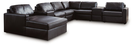 ModMax II 8-Piece Sectional with Chaise and Storage Consoles (Configuration: 8-Piece (ModMax II Left-Arm Facing Corner Chaise, ModMax II Armless Chair, ModMax II Armless Chair, ModMax II Armless Chair, ModMax II Console with Storage, ModMax II Console with Storage, ModMax II Right-Arm Facing Corner Chair, ModMax II Wedge))