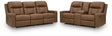 Mackmenville 2-Piece Reclining Sofa and Reclining Loveseat with Console