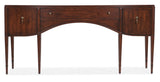 Charleston - Wood Console Table - Dark Brown