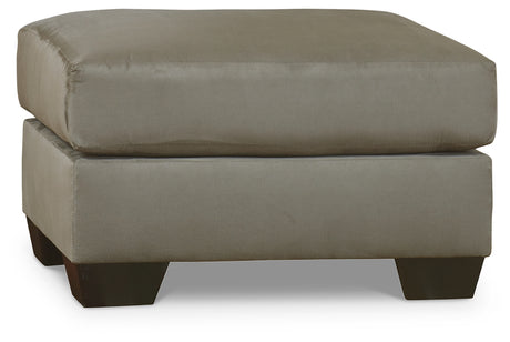 Darcy Ottoman (Color: Cobblestone)